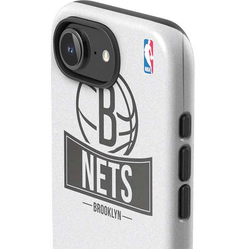 NBA Brooklyn Nets Static iPhone 16e Impact Case