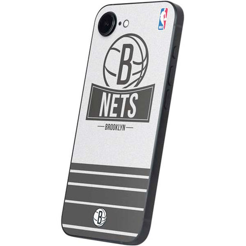 NBA Brooklyn Nets Static iPhone 16e Skin
