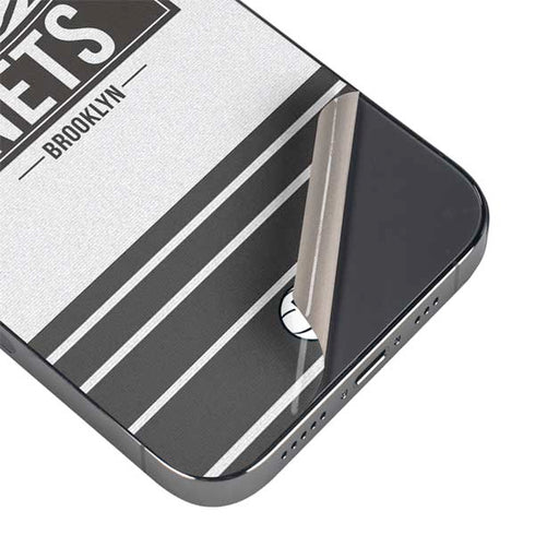 NBA Brooklyn Nets Static iPhone 16e Skin