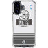 NBA Brooklyn Nets Static iPhone 17 Clear Case