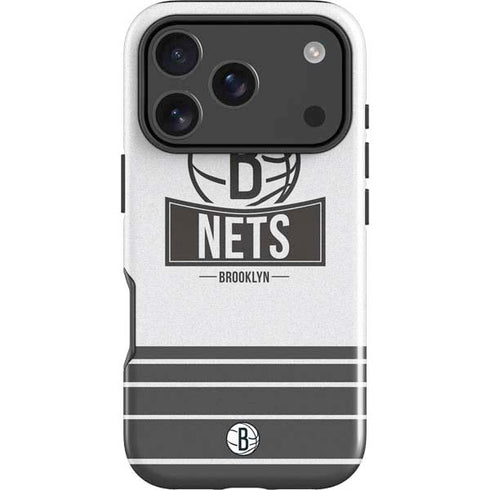 NBA Brooklyn Nets Static iPhone 18 Pro Impact Case