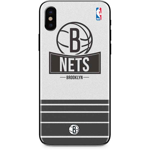 NBA Brooklyn Nets Static iPhone XS Max Skin