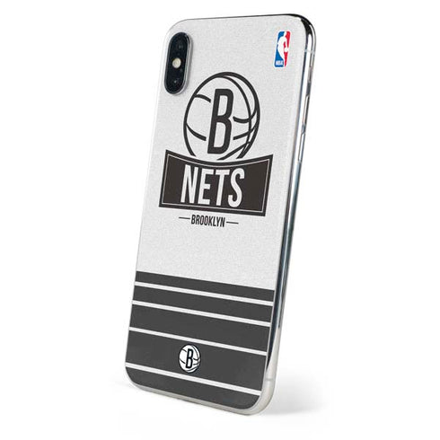 NBA Brooklyn Nets Static iPhone XS Skin