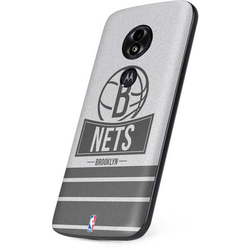 NBA Brooklyn Nets Static Moto E5 Play Skin