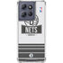 NBA Brooklyn Nets Static Moto G 5G (2025) Clear Case