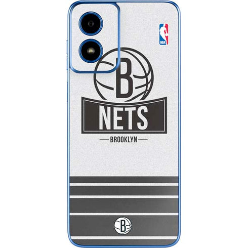 NBA Brooklyn Nets Static Moto G Play 4G (2024) Skin