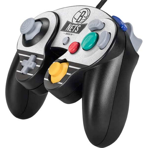 NBA Brooklyn Nets Static Nintendo GameCube Controller Skin