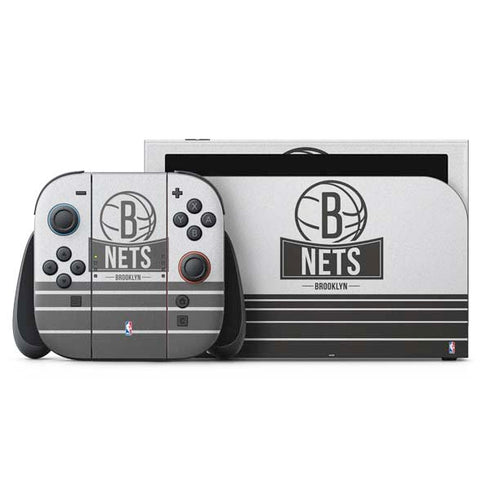 NBA Brooklyn Nets Static Nintendo Switch 2 (2025) with Joy-Con Skin