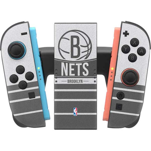 NBA Brooklyn Nets Static Nintendo Switch 2 (2025) Joy-Con Controller Skin