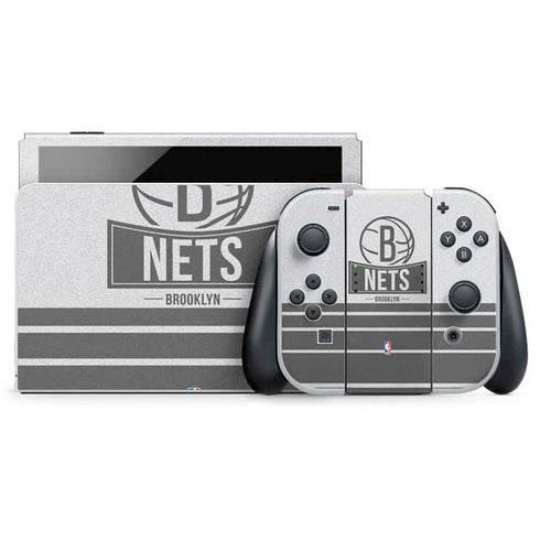NBA Brooklyn Nets Static Nintendo Skins