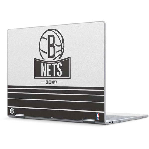 NBA Brooklyn Nets Static Pixelbook Skin