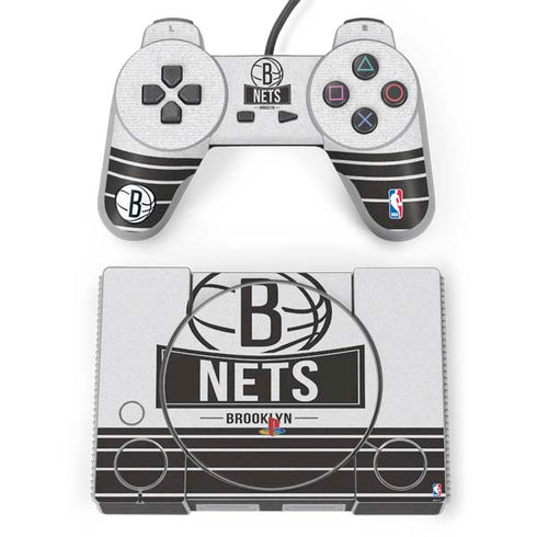 NBA Brooklyn Nets Static PlayStation Classic Bundle Skin