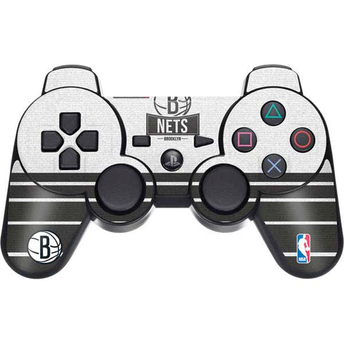 NBA Brooklyn Nets Static PS3 Dual Shock wireless controller Skin