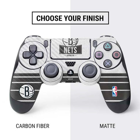 NBA Brooklyn Nets Static PS4 Controller Skin