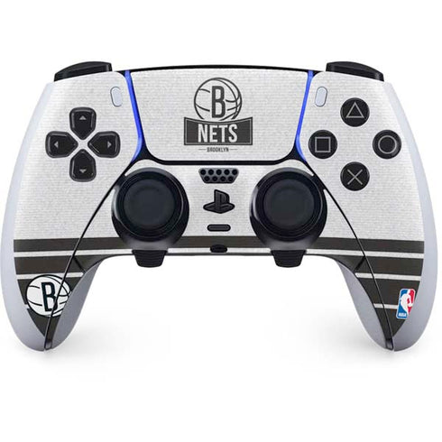 NBA Brooklyn Nets Static PS5 DualSense Edge Pro Controller Skin