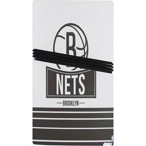 NBA Brooklyn Nets Static PS5 Pro Bundle Skin