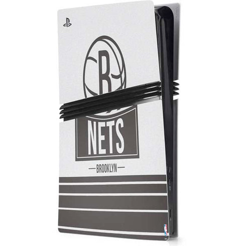 NBA Brooklyn Nets Static PS5 Pro Console Skin