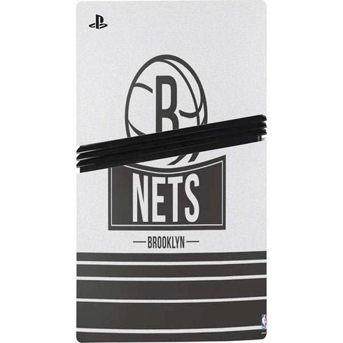 NBA Brooklyn Nets Static PS5 Pro Console Skin
