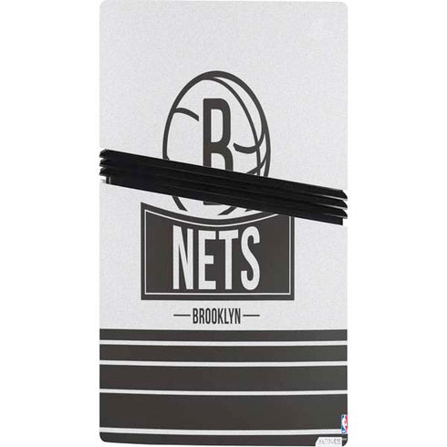 NBA Brooklyn Nets Static PS5 Pro Console Skin