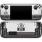 NBA Brooklyn Nets Static Steam Deck Handheld Gaming Computer OLED Skin
