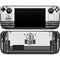NBA Brooklyn Nets Static Steam Deck Handheld Gaming Computer Skin