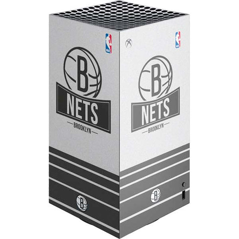 NBA Brooklyn Nets Static XBox Series X Digital Edition Console Skin