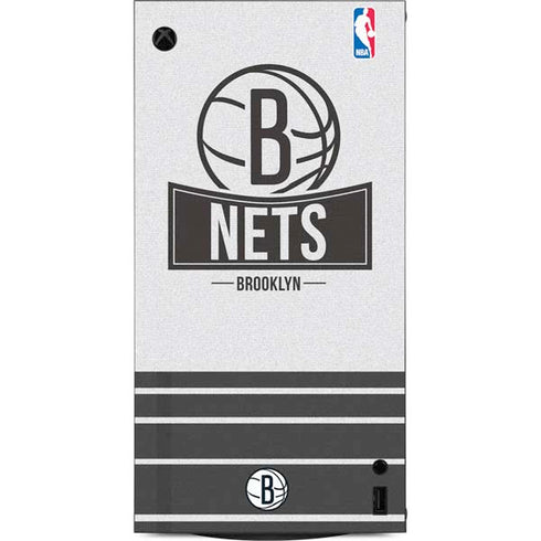 NBA Brooklyn Nets Static XBox Series X Digital Edition Console Skin