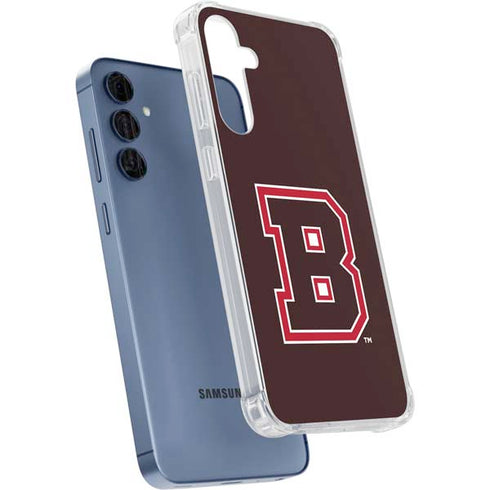 Brown University B Logo Galaxy A55 5G Clear Case