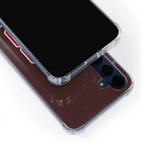 Brown University B Logo Galaxy A55 5G Clear Case