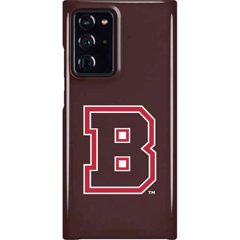 Brown University B Logo Galaxy Cases