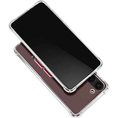 Brown University B Logo Galaxy S24 FE Clear Case