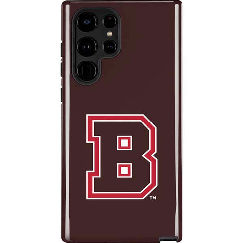 Brown University B Logo Galaxy Cases