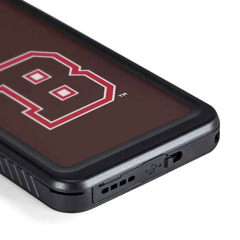 Brown University B Logo Galaxy S24 Waterproof Case