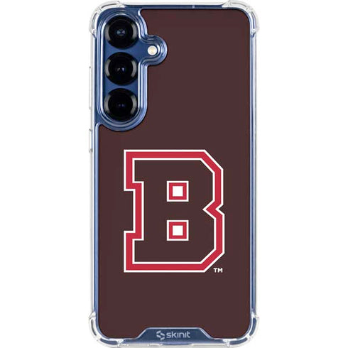 Brown University B Logo Galaxy S25 Plus Clear Case