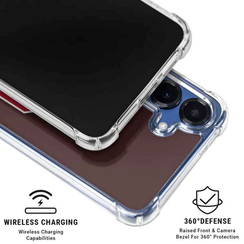 Brown University B Logo Galaxy S25 Plus Clear Case