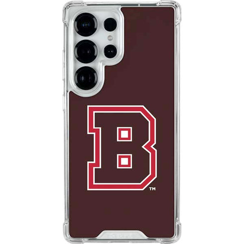 Brown University B Logo Galaxy S25 Ultra Clear Case