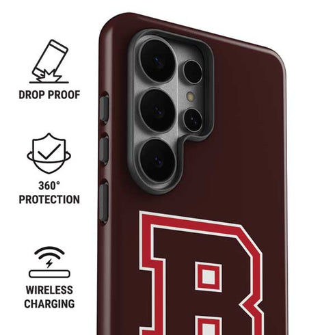 Brown University B Logo Galaxy S26 Ultra Impact Case