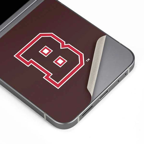 Brown University B Logo Galaxy Z Flip6 Skin