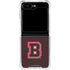 Brown University B Logo Galaxy Z Flip6 Clear Case