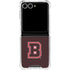 Brown University B Logo Galaxy Z Flip7 Clear Case
