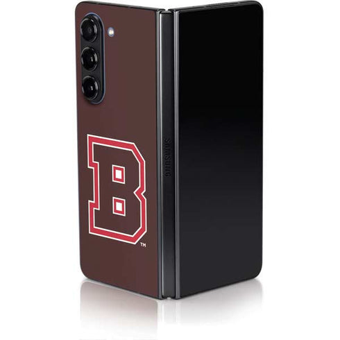 Brown University B Logo Galaxy Z Fold5 5G Skin