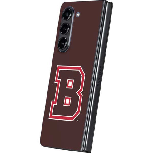 Brown University B Logo Galaxy Z Fold5 5G Skin