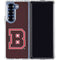 Brown University B Logo Galaxy Z Fold7 Clear Case