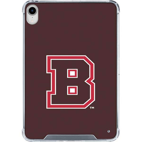Brown University B Logo iPad 11th Gen (2025) Clear Case