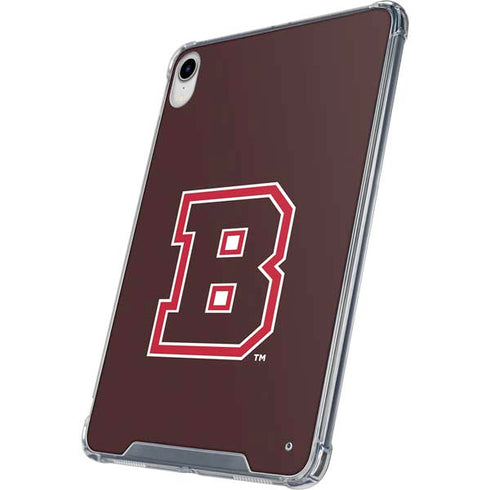 Brown University B Logo iPad 11th Gen (2025) Clear Case