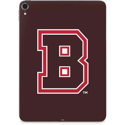 Brown University B Logo Apple iPad Pro Skin