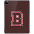 Brown University B Logo iPad Pro 11in (2024) Clear Case