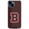 Brown University B Logo iPhone 15 Clear Case
