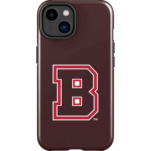 Brown University B Logo iPhone 15 Impact Case