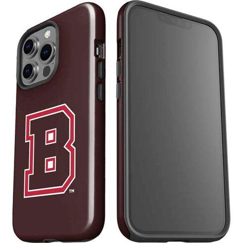 Brown University B Logo iPhone 15 Pro Impact Case